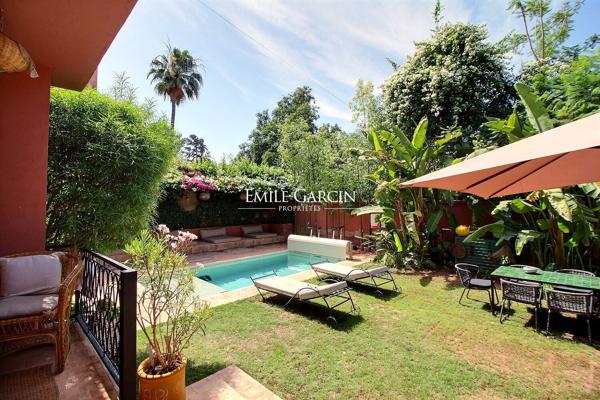 Unique, villa  à vendre au coeur du centre-ville de Marrakech