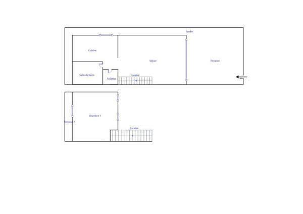 Maison
         2 pièces
        - 42 m² 380 000 € *