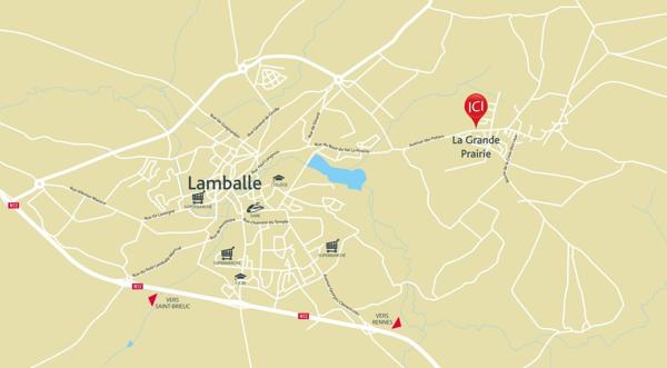 Terrain LA GRANDE PRAIRIE 2 Lamballe | Lamotte