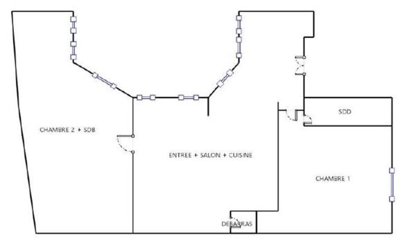 A vendre - appartement - 68 m² - Paris - 75006 - Saint Germain des Prés