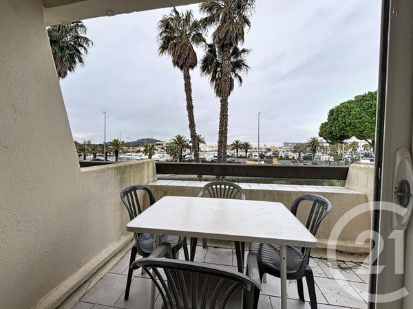 Appartement Studio Cabine à vendre  1 pièce - 24,13 m2 LE CAP D AGDE - 34