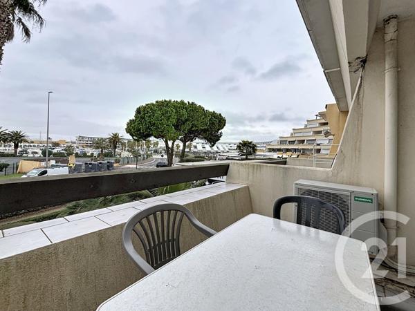 Appartement Studio Cabine à vendre  1 pièce - 24,13 m2 LE CAP D AGDE - 34