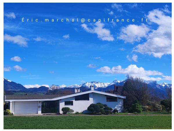 Haute Savoie (74), à vendre NANGY MAISON ARCHITECTE CONTEMPORAINE