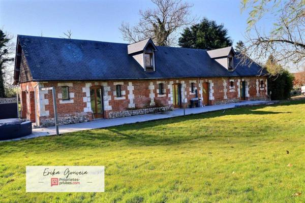 Maison de Charme au Coeur de la Campagne Normande ? 183 m², 5 chambres & Terrain de 2 300 m²