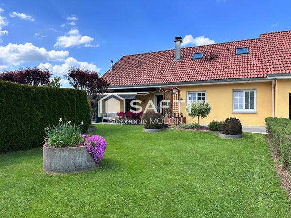 Superbe maison familiale avec prestations haut de gamme, proche Suisse