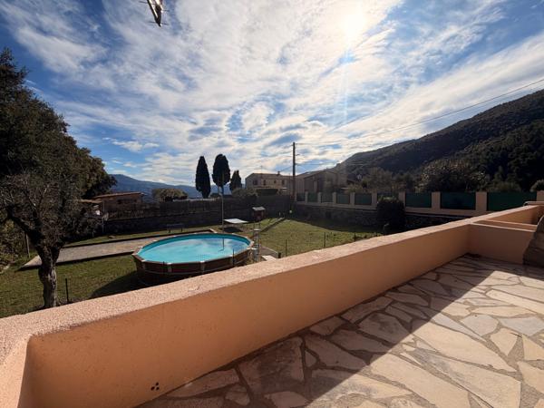 Bendejun (06390) Maison 6 pièces au calme absolue vue montagne