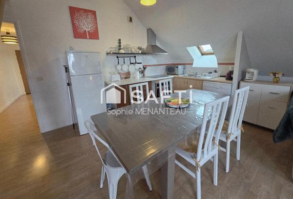 A 200m de la Mer pour les adeptes du tout à pieds.