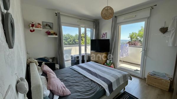 Vue Panoramique sur Rouen - Appartement F3 - La Maine - MAROMME (76)