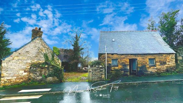 Ensemble immobilier en pierre à fort potentiel – Lannion, centre-ville à pied