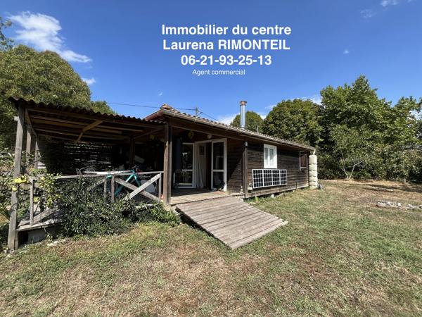 Maison 2 pièces avec grand terrain