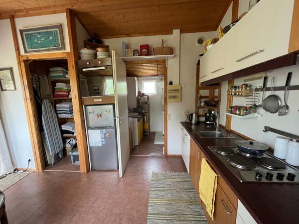 Maison 2 pièces avec grand terrain