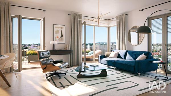 Appartement à vendre 3 pièces 60 m² Villeurbanne