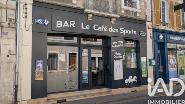 Bar, Brasserie, Tabac à vendre 125 m² Châteauneuf-sur-Cher