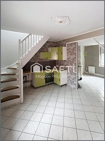 Charmante maison 2 chambres secteur Calais 60m² avec cour