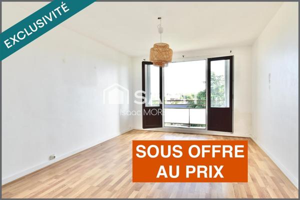 Appartement 3 pièces lumineux, proche toutes commodités
