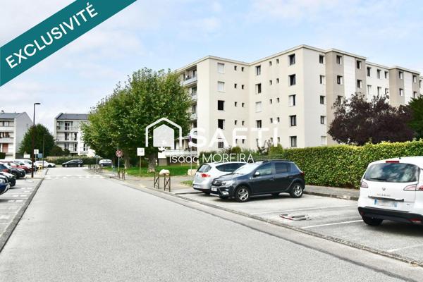 Appartement 3 pièces lumineux, proche toutes commodités