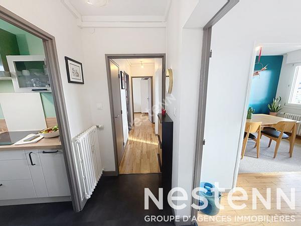 Appartement Metz - 2 chambres - 2 balcons - garage - cave - dernier étage