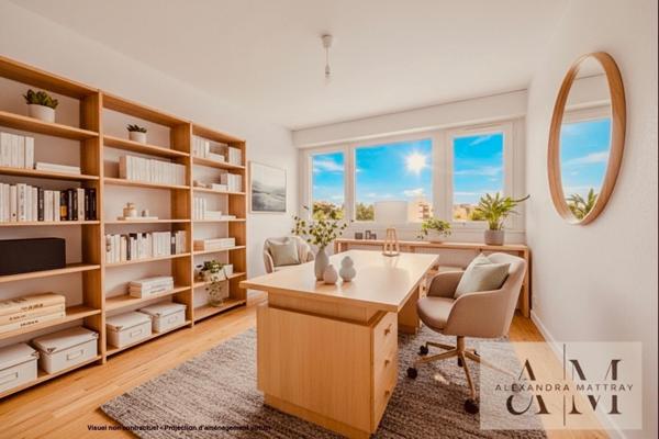 Appartement 4 pièces – 101 m² – Dernier étage avec ascenseur – Résidence avec parc – 10 minutes à pied du centre de Caudéran