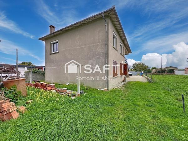 Maison familiale avec grand terrain à Saint-Jory