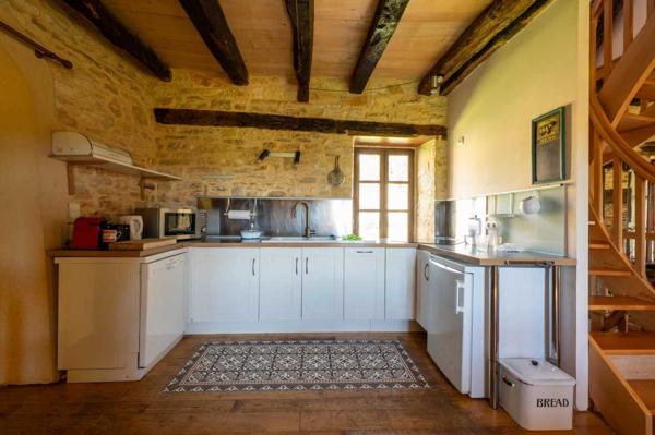 Maison ancienne - Gourdon Secteur Gourdon - Propriété en pierre de charme - 2 habitats, piscine naturelle - au calme en situation indépendante sur 2ha81