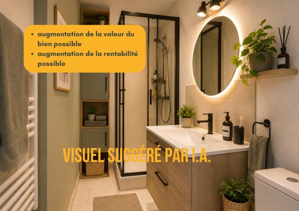 Appartement
                                                                                                                                                                                                                                                                                                                        1 pièce(s)                                                                                                                                                                                                                                                                                                                              22  m²