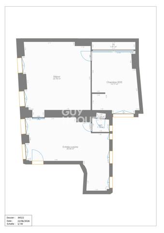 Très bel appartement de 61.89 m²- Drouot 75009