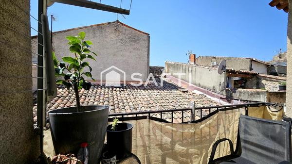 magnifique maison de ville avec salon vouté en pierre apparente