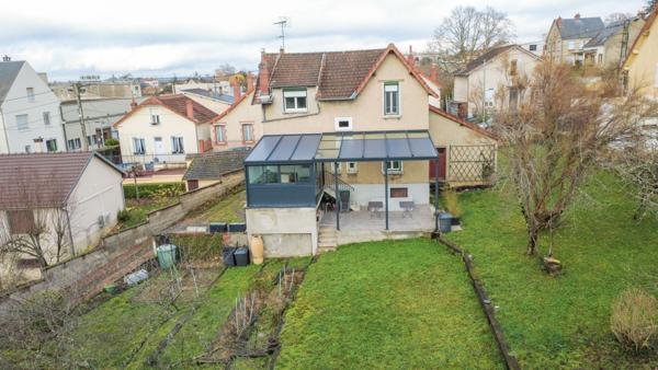 Maison Nevers, 4 chambres, quartier Victor Hugo, Garage, Terrain arboré, aucun travaux, 2h30 de Paris