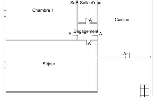 Appartement à vendre    2 pièces • 35 m2 Nice