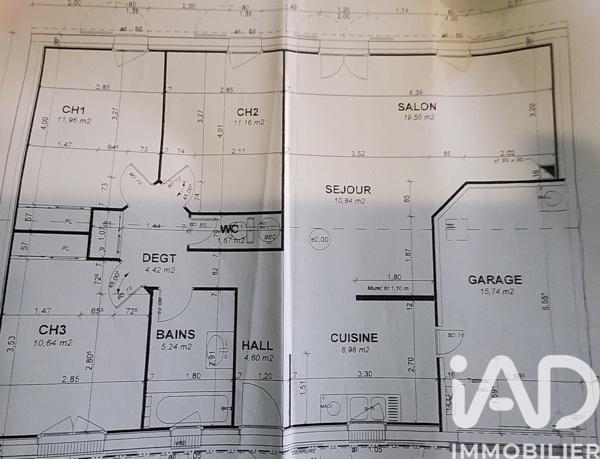 Maison à vendre 5 pièces 90 m² La Chaize-le-Vicomte
