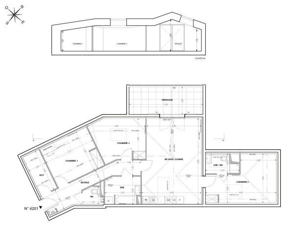 Appartement à vendre 4 pièces 90 m² Cogolin
