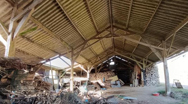 29530 Plonevez du Faou maison plain pied 3 chambres sous sol au calme, vue, source, hangar