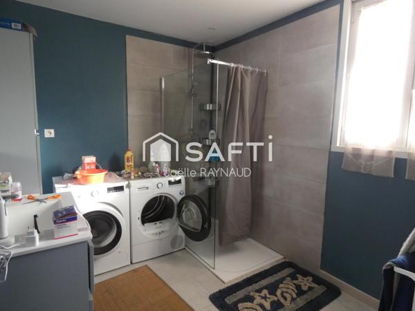 Maison de plain-pied 113m², sur sous sol complet.