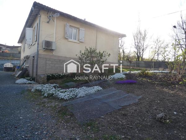 Maison de plain-pied 113m², sur sous sol complet.