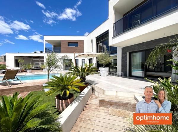 EXCEPTIONNELLE VILLA D’ARCHITECTE – PRESTATIONS HAUT DE GAMME – AIGUES-MORTES