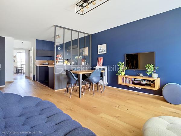 Situé au 3ème étage d’une résidence récente de standing livrée en 2021, ce très bel appartement 4 pièces de 85 m² présente de nombreux atouts appréciés sur le marché actuel : une belle luminosité, un environnement calme, une terrasse de 18 m², ainsi que des prestations de qualité avec cuisine Ixina équipée et matériaux soignés.

L’agencement est particulièrement fonctionnel avec une entrée, un séjour avec cuisine ouverte, 3 chambres, une salle de bains, une salle d’eau, 2 WC et de nombreux rangements.
Le bien est complété par un cellier sur le palier ainsi que 2 places de parking en sous-sol.