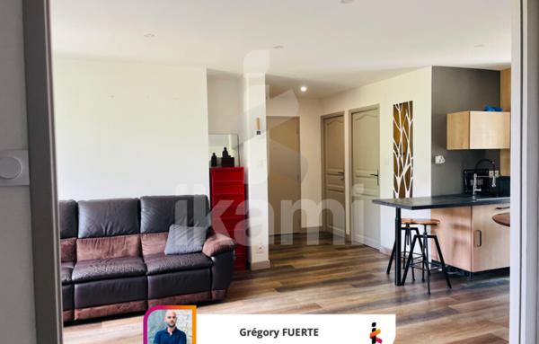 APPARTEMENT T3 DE 59,69 M2 RÉNOVÉ, VUE DÉGAGÉE ET PARC PRIVATIF