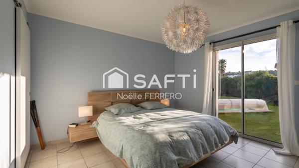 Villa récente de plain pied St AYGULF proche centre et plage