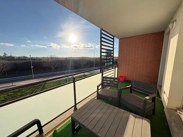 COLOMIERS PERGET - Appartement T3 65m² vue Pyrénées