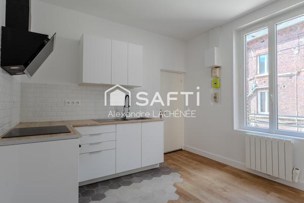 Appartement rénové au centre-ville de Méru