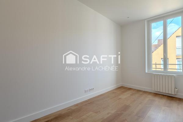 Appartement rénové au centre-ville de Méru