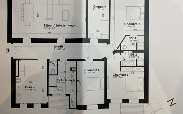 Appartement à vendre    5 pièces • 157,10 m2 Strasbourg