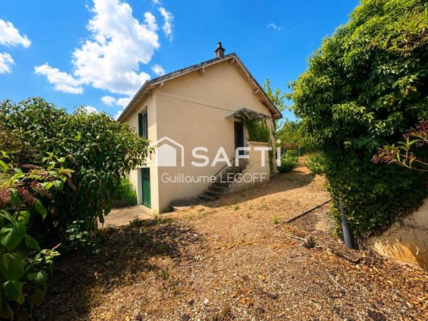Maison avec travaux et grand jardin arboré