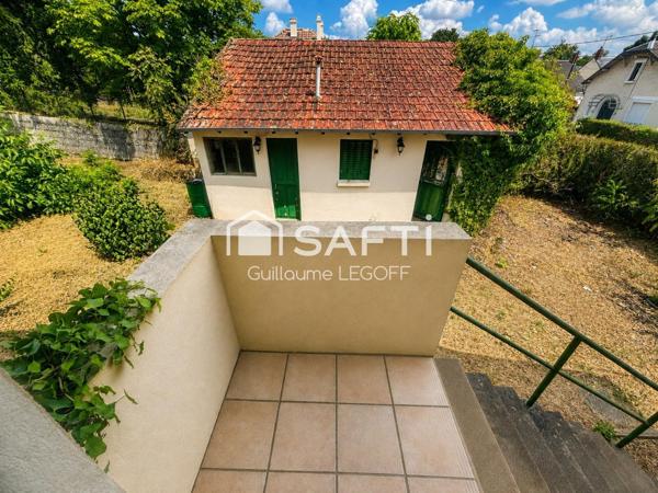 Maison avec travaux et grand jardin arboré