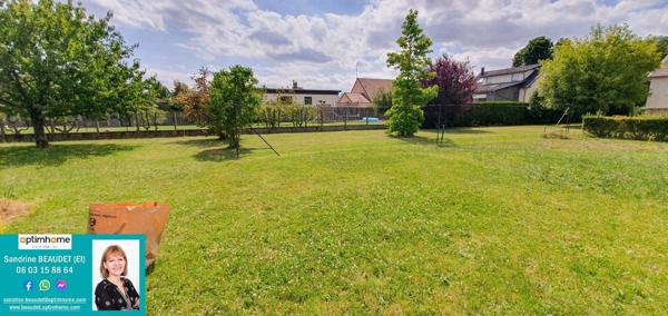 Terrain 450m2 à Lèves