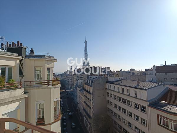T2 rue de Passy - vue Tour Eiffel