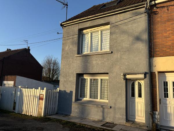 Maison mitoyenne 1 côté à vendre, 4 pièces - Isbergues 62330