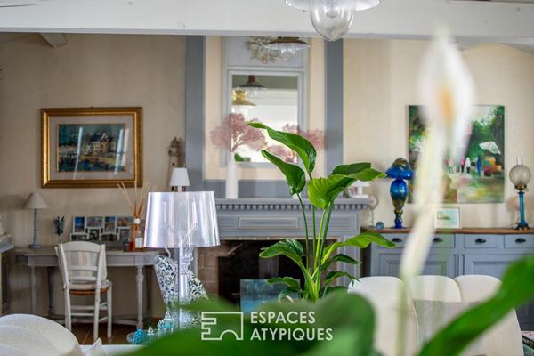 Maison de charme avec accès privé à la plage