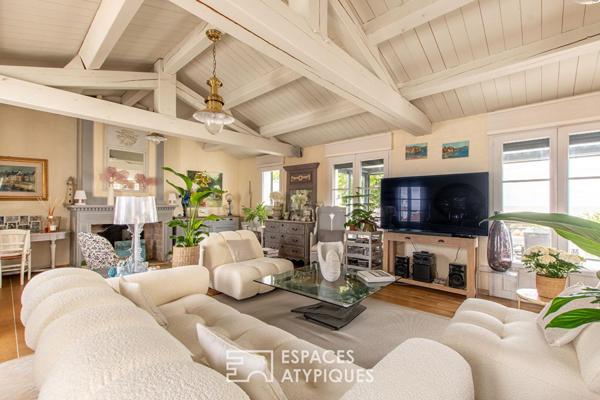 Maison de charme avec accès privé à la plage