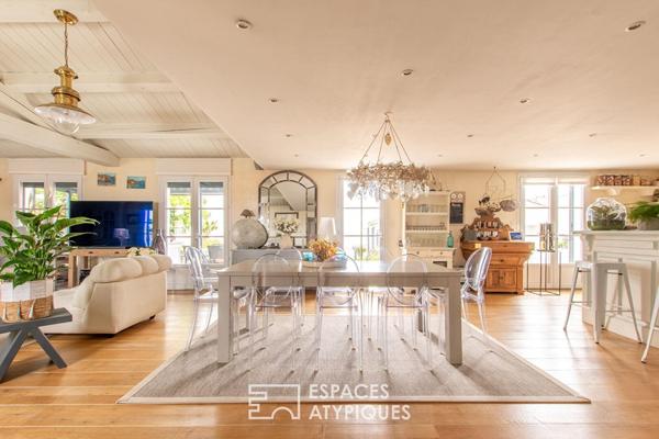 Maison de charme avec accès privé à la plage